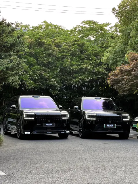 极氪9X玻璃膜装贴施工复盘：一天两台车，两种不同方案