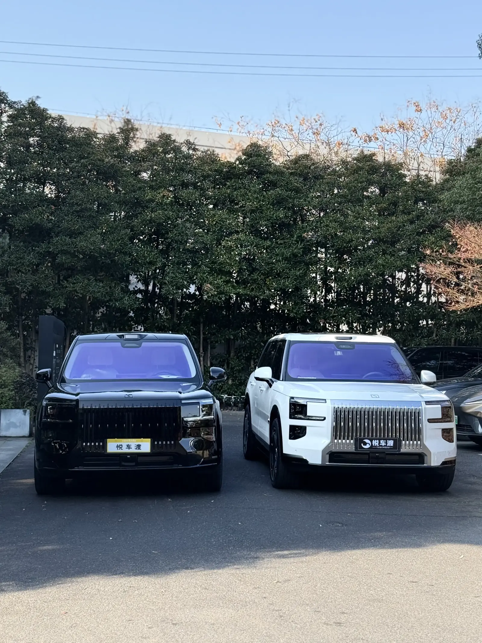 黑白极氪9X升级效果对比 施工实拍 3