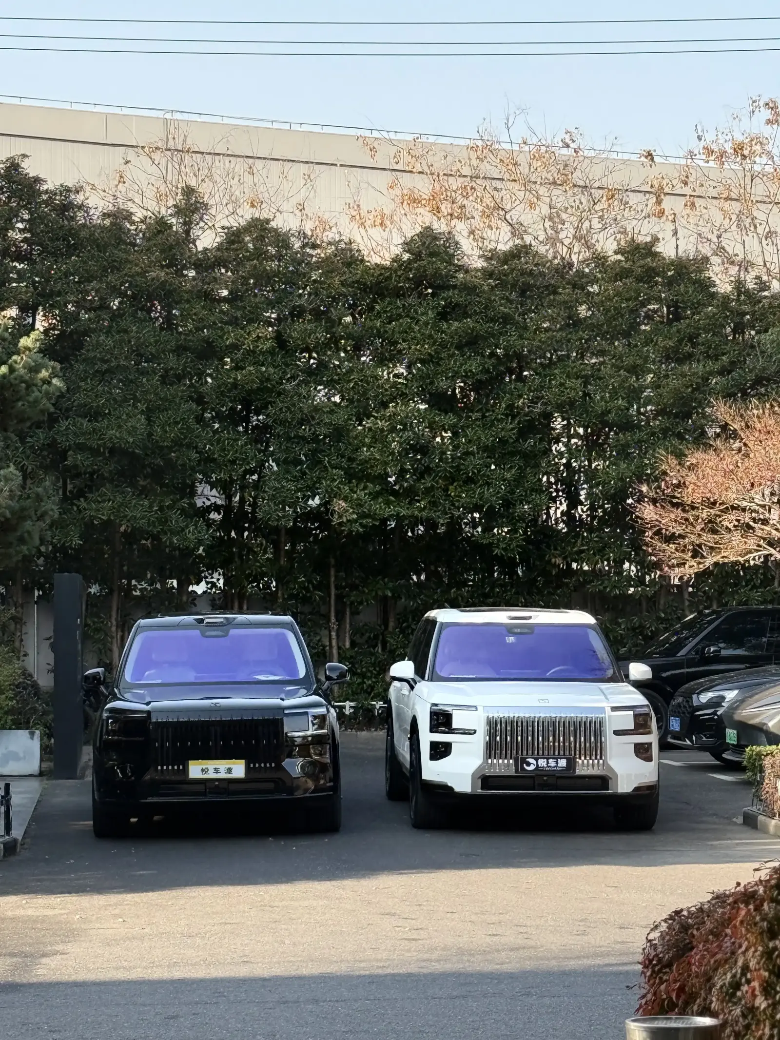 黑白极氪9X升级效果对比 施工实拍 2