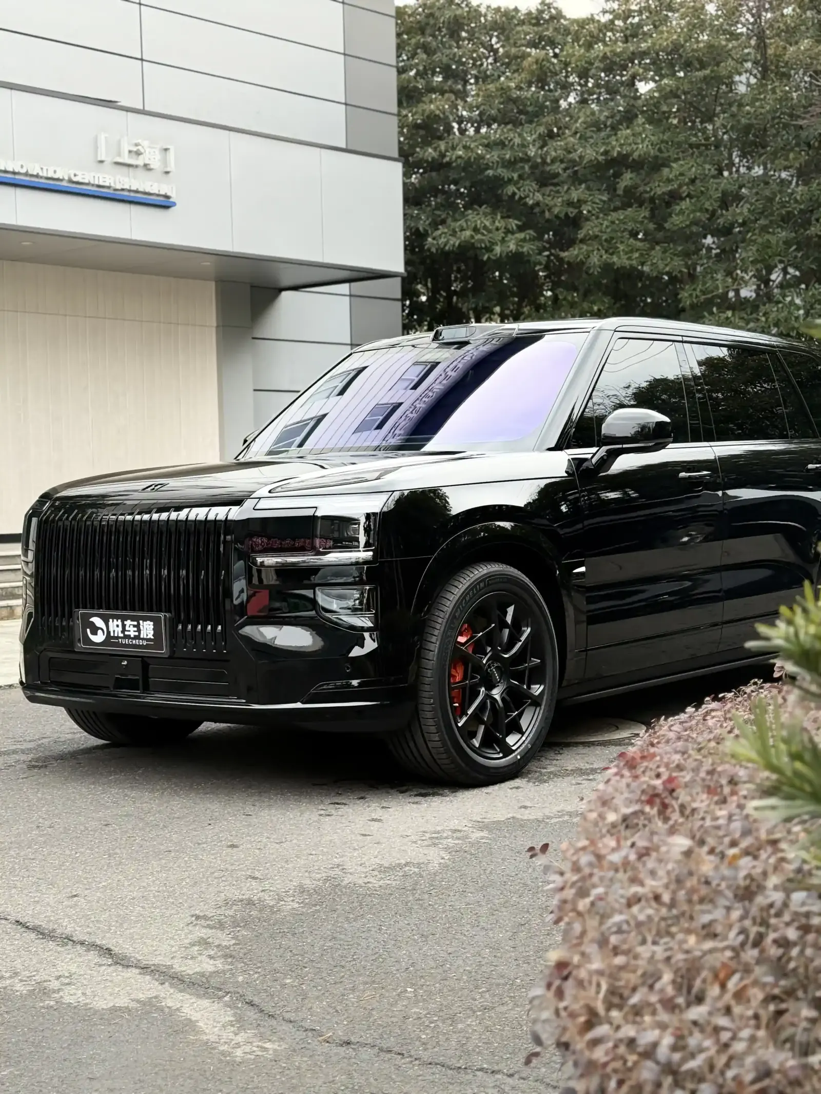 曜黑版极氪9x六件套升级 施工实拍 1