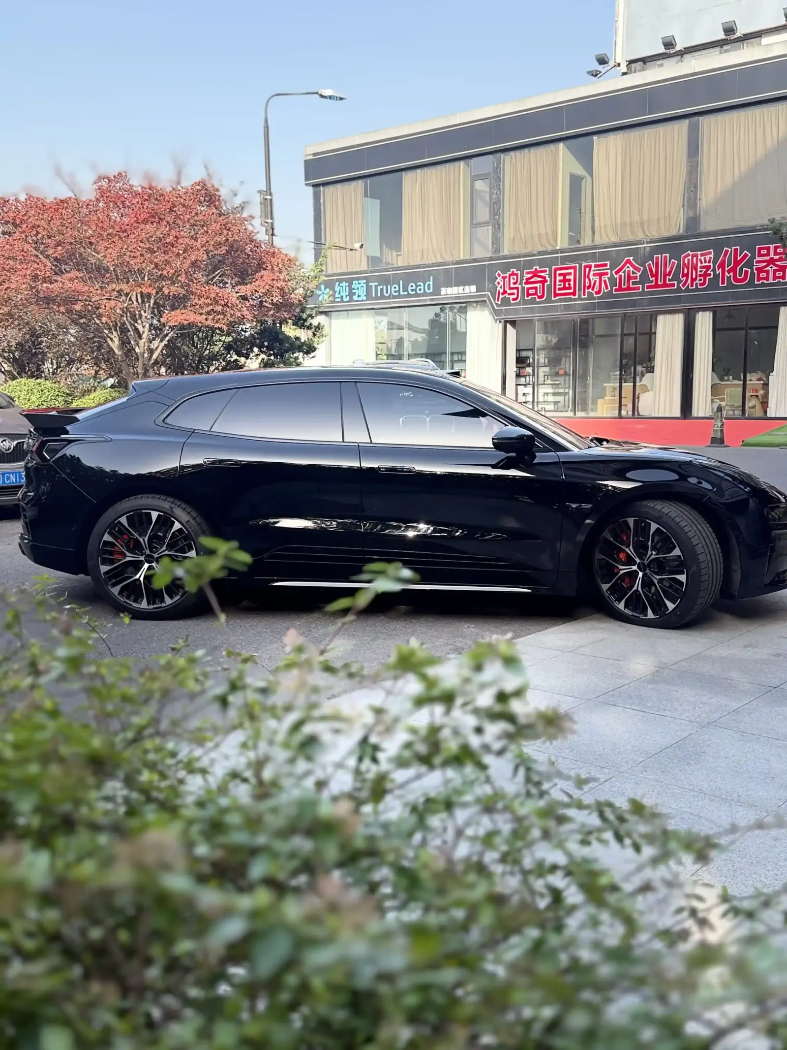 极氪001黑武士车衣+帝王紫玻璃膜+360软包升级 施工实拍 7