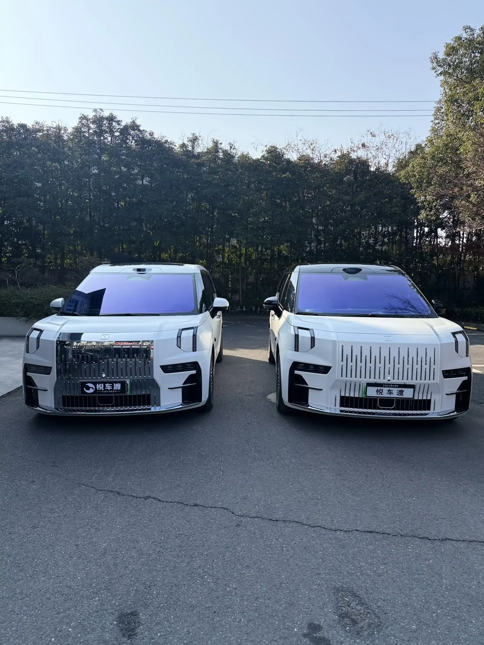 两台白色极氪009车衣玻璃膜+底盘护板升级 施工实拍 5