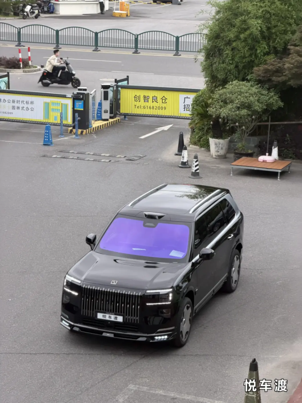 极氪9X贴膜实拍图