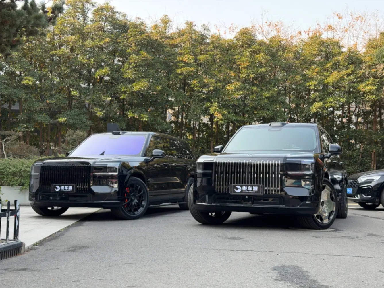 极氪9X玻璃膜装贴施工复盘:一天两台车,两种不同方案 施工实拍 1