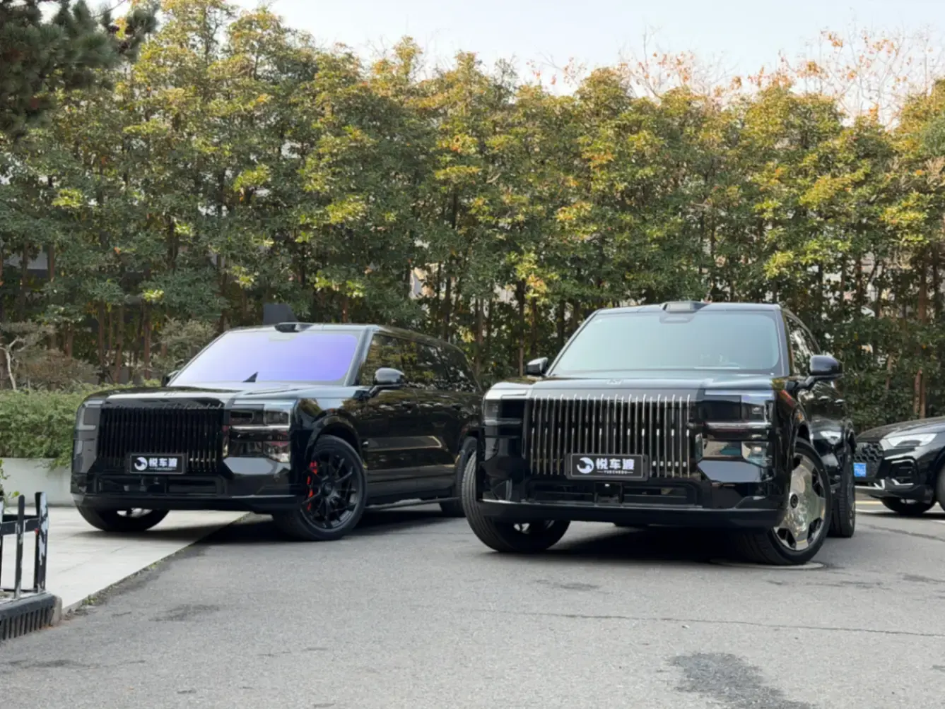 极氪9X玻璃膜装贴施工复盘：一天两台车，两种不同方案 施工实拍 2