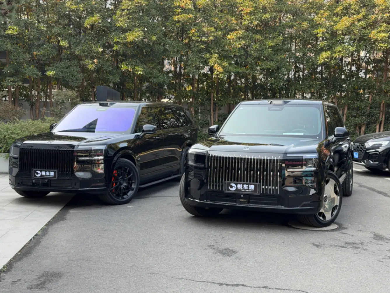 极氪9X玻璃膜装贴施工复盘:一天两台车,两种不同方案 施工实拍 2
